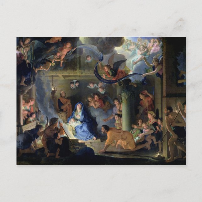 Adoration of the Shepherds, 1689 Postcard (Front)