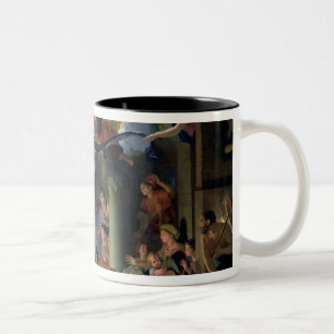 Adoration of the Shepherds, 1689 Two-Tone Coffee Mug