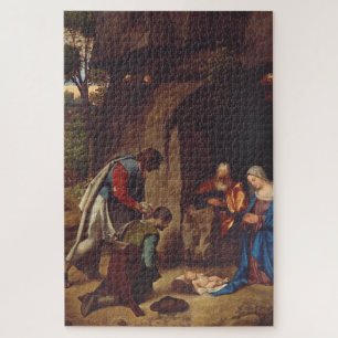 Adoration of the Shepherds by Giorgione Art Jigsaw Puzzle