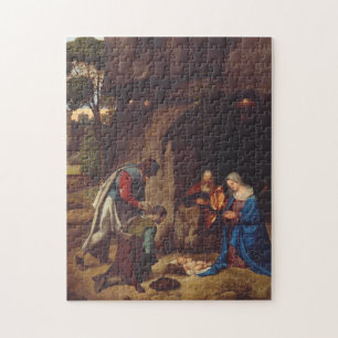 Adoration of the Shepherds by Giorgione Art Jigsaw Puzzle