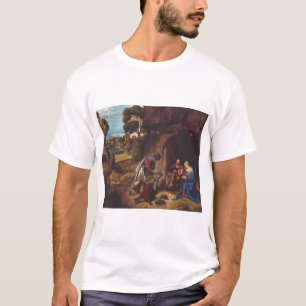 Adoration of the Shepherds by Giorgione Art T-Shirt