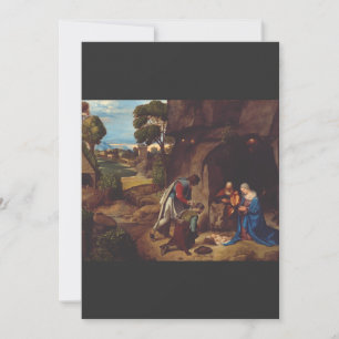 Adoration of the Shepherds by Honthorst Art Holiday Card