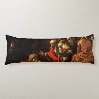 Adoration of the Shepherds (Caravaggio) Body Cushion