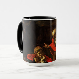 Adoration of the Shepherds (Caravaggio) Mug