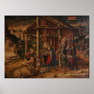 Adoration of the Shepherds - Carlo Crivelli Poster