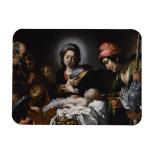 Adoration of the Shepherds, circa 1615 Magnet