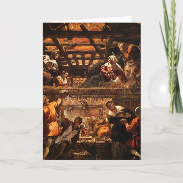 Adoration of the Shepherds Holiday Card (Front)