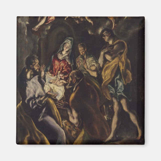 Adoration of the Shepherds Magnet (Front)