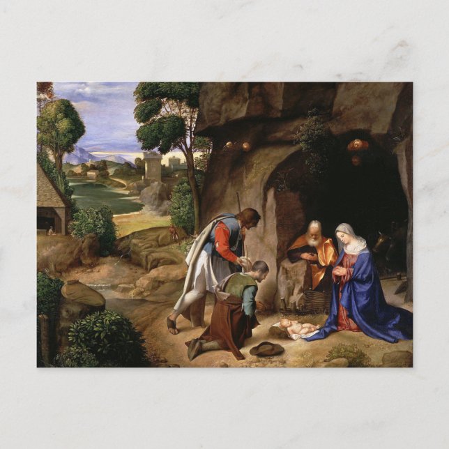 Adoration of the Shepherds Postcard (Front)