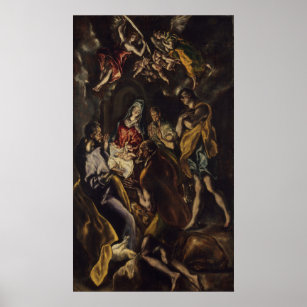 Adoration of the Shepherds Poster