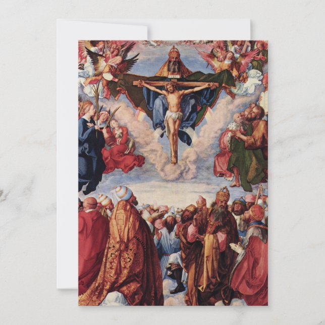 Adoration of the Trinity by Albrecht Durer, 1511 (Front)