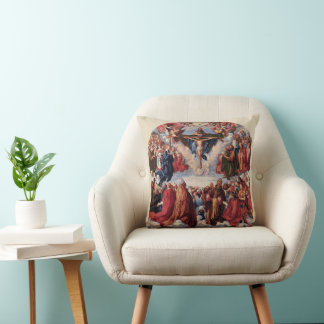 Adoration of the Trinity by Albrecht Durer, 1511 Cushion