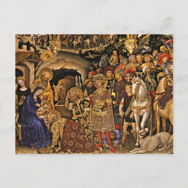 Adorazione dei Magi Postcard (Front)