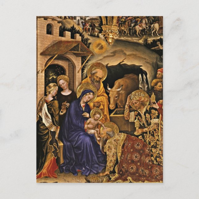 Adorazione dei Magi Postcard (Front)