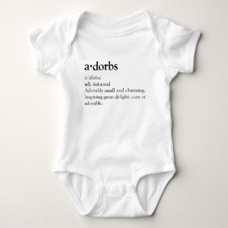Adorbs Baby Jersey Bodysuit
