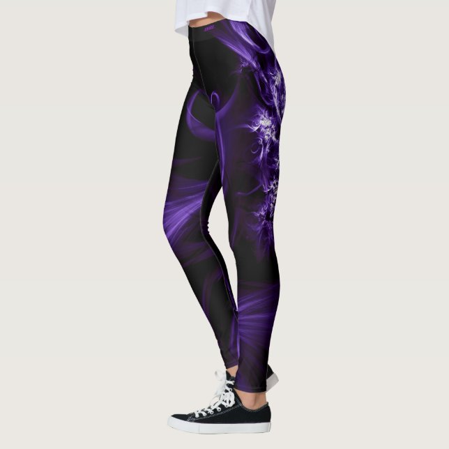 Adore mystic purple leggings (Left)