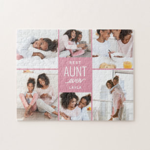 Adoring Collage EDITABLE COLOR Personalised Puzzle