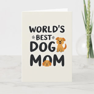 Adoring Dog Mum Card