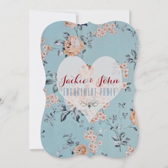 Adoring Flowers - Invitations / RSVP / Engagement (Front)