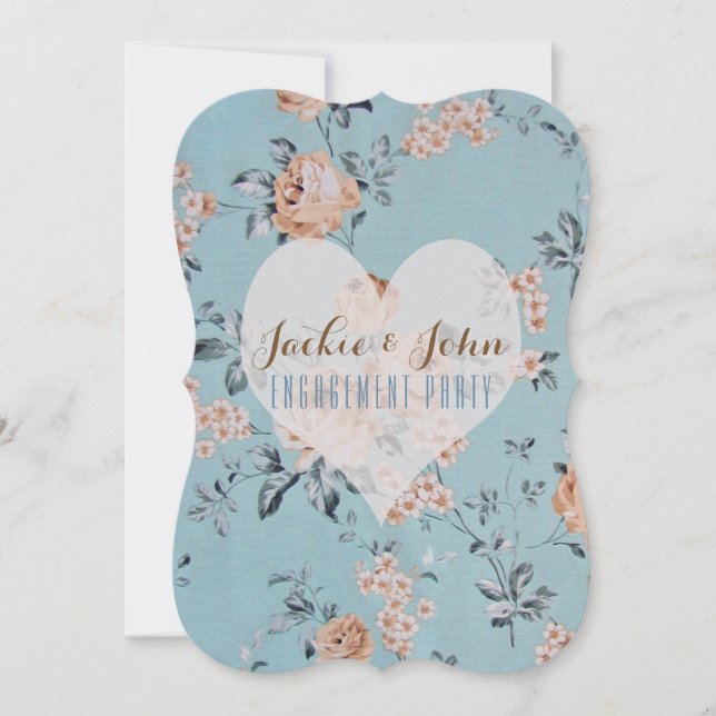 Adoring Flowers - Invitations / RSVP / Engagement (Front)