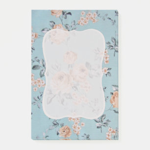 Adoring Flowers - Post-it® Notes 4"x6" Antoinette