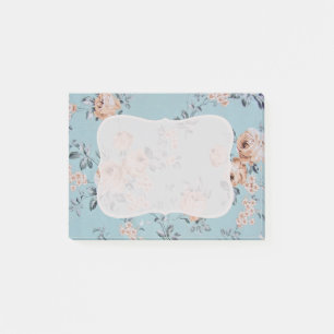 Adoring Flowers - Post-it® Notes 4" x 3" Wedding