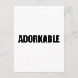 Adorkable Postcard
