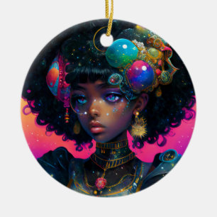 Adorned Knight Ceramic Tree Decoration