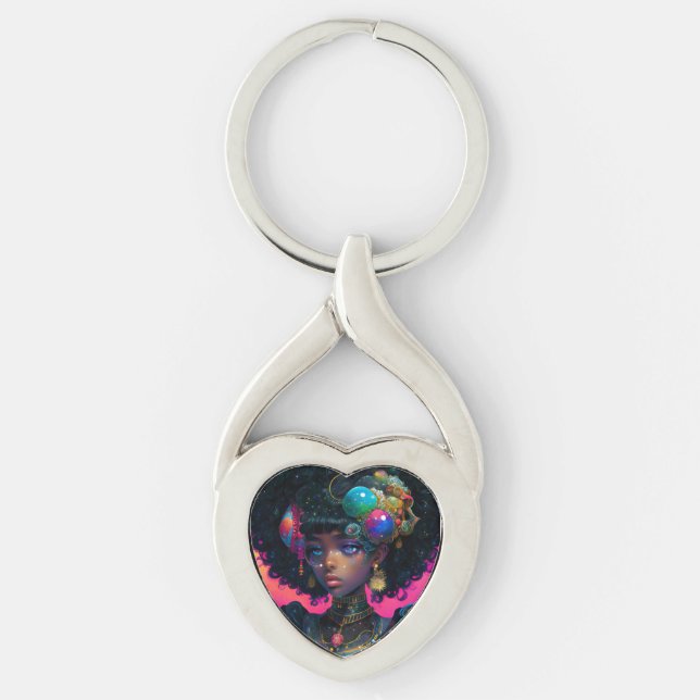 Adorned Knight Key Ring (Front)