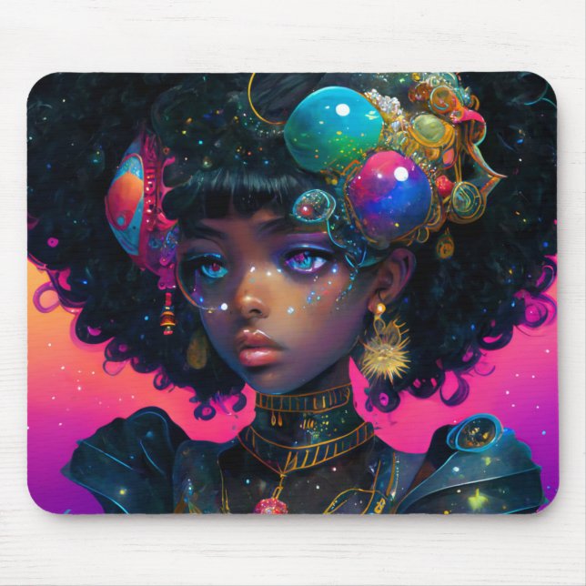 Adorned Knight Mouse Mat (Front)