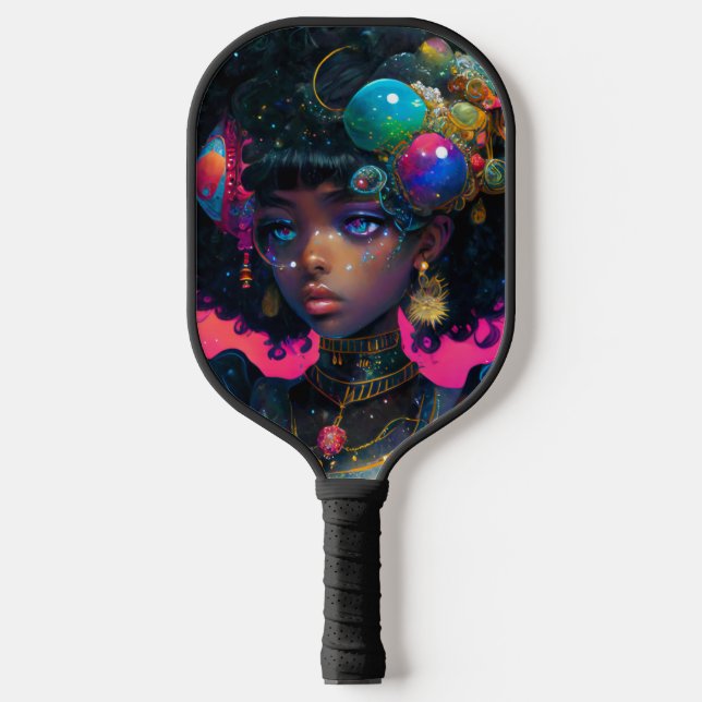 Adorned Knight Pickleball Paddle (Front)