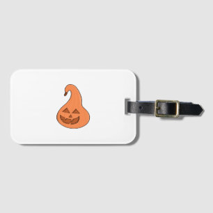 Adorobale Pumpkin Luggage Tag