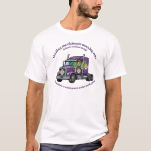 ADR Class 7 Radioactive   Hazmat Driver & Logistic T-Shirt