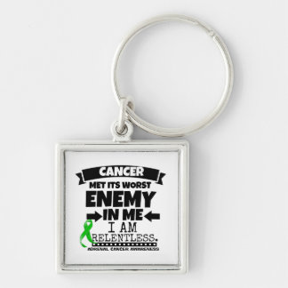 Adrenal Cancer Met Its Worst Enemy in Me Key Ring