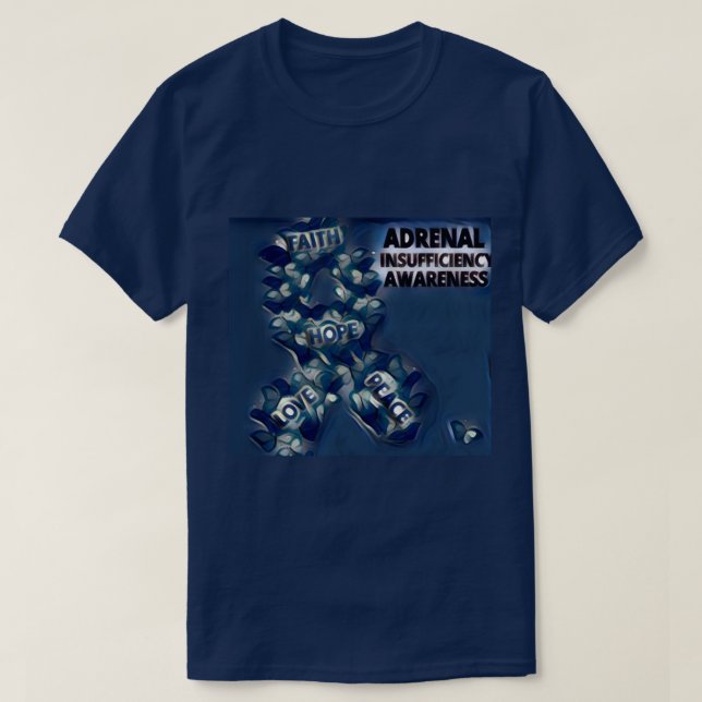 Adrenal insufficiency awareness T-Shirt (Design Front)