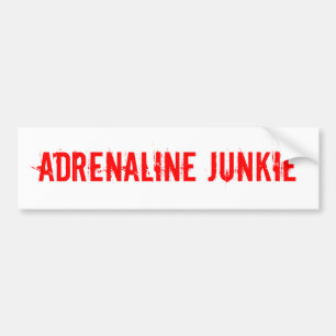 Adrenaline Junkie sticker for extreme sports