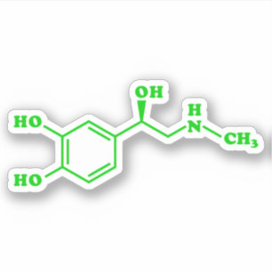 Adrenaline Molecular Chemical Formula