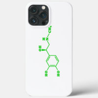 Adrenaline Molecular Chemical Formula