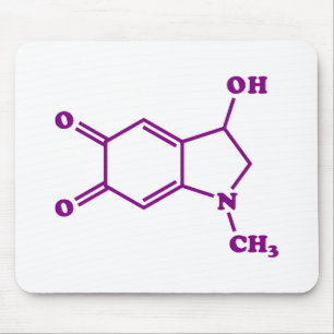 Adrenaline Molecular Chemical Formula Mouse Mat