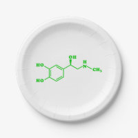 Adrenaline Molecular Chemical Formula