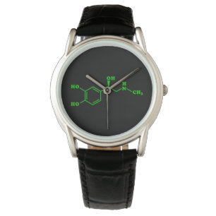 Adrenaline Molecular Chemical Formula Watch