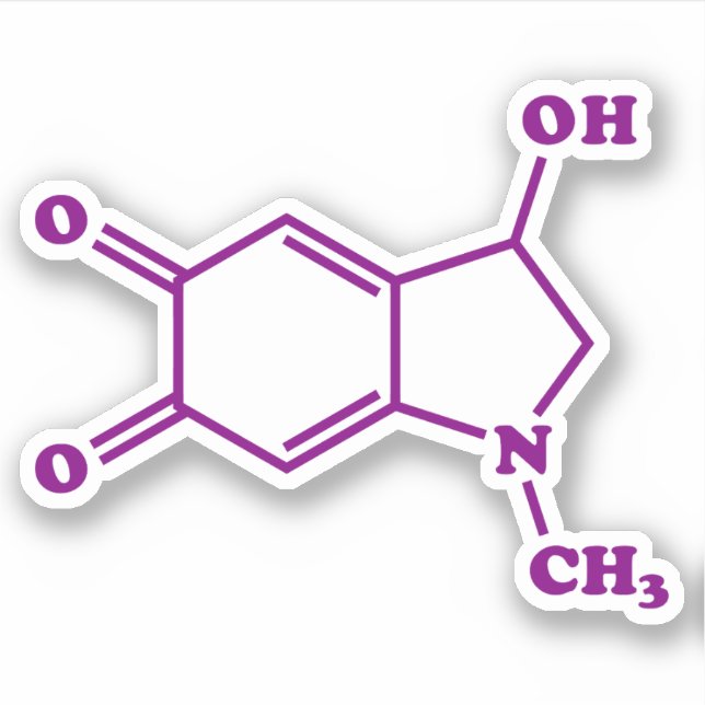 Adrenochrome Molecular Chemical Formula (Front)