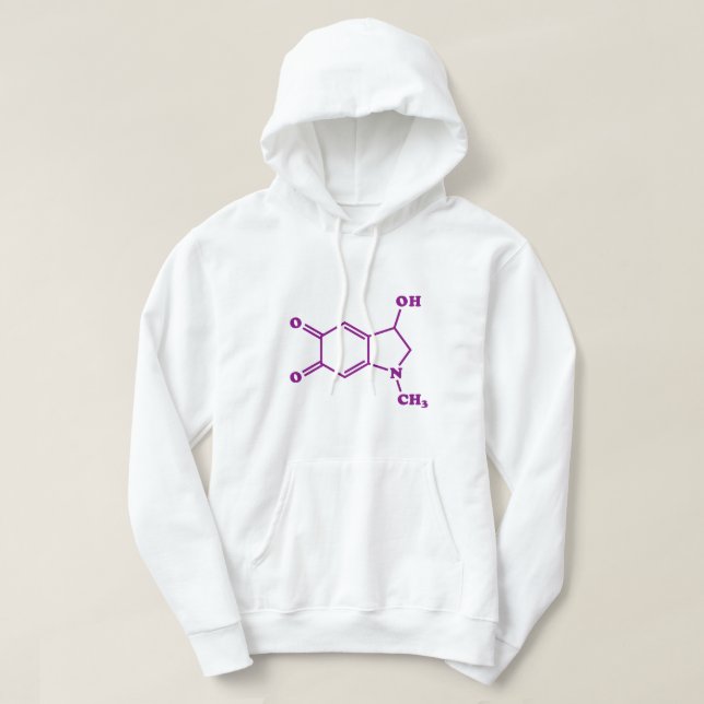 Adrenochrome Molecular Chemical Formula Hoodie (Design Front)