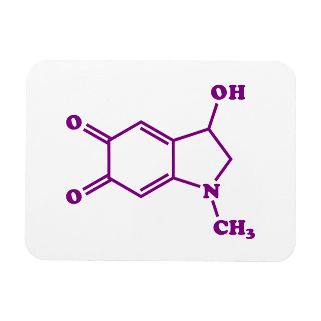 Adrenochrome Molecular Chemical Formula Magnet (Horizontal)