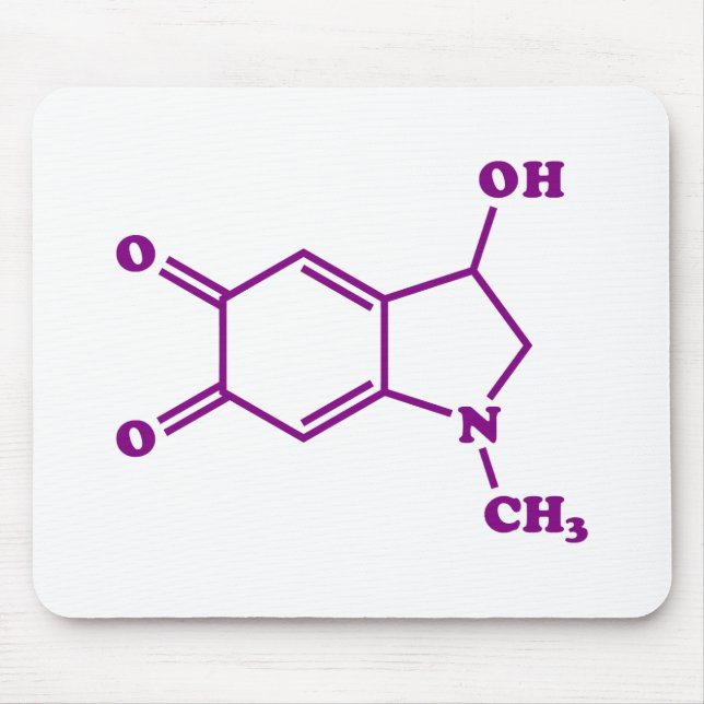 Adrenochrome Molecular Chemical Formula Mouse Mat (Front)