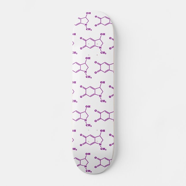 Adrenochrome Molecular Chemical Formula Skateboard (Front)