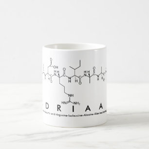 Adriaan peptide name mug