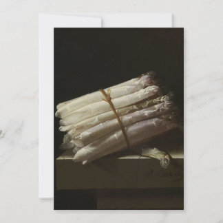 Adriaen Coorte - Still Life with Asparagus Invitation