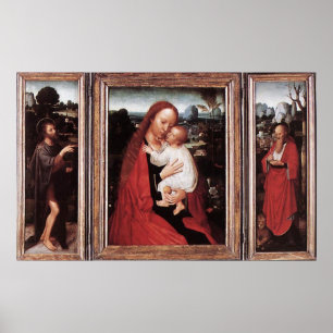 Adriaen Isenbrandt Triptych Poster