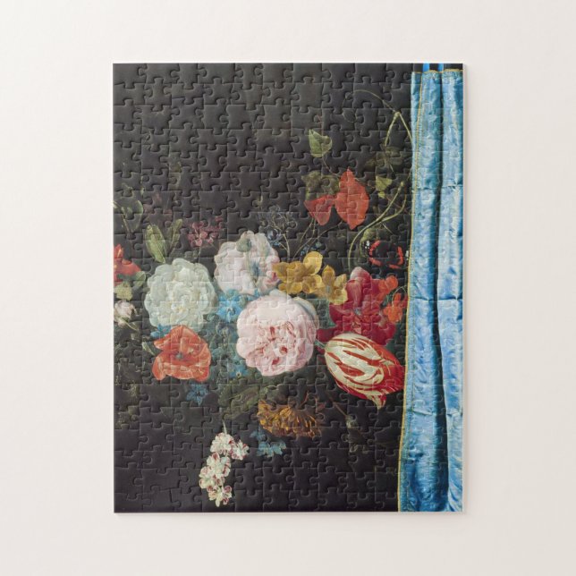 Adriaen Van Der Spelt - Still Life With A Flower Jigsaw Puzzle (Vertical)